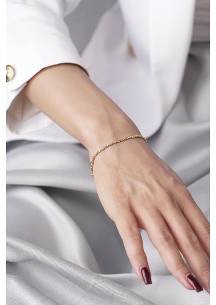 14 Ayar Altın Melissa Set