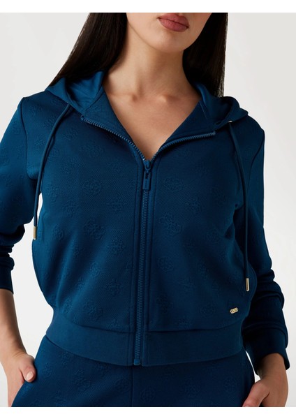 Peony Kadın Yeşil Aktif Sweatshirt V5YQ06KBSL2-FBBO fırsatları