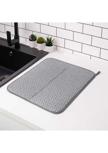 Desenli Bulaşık Kurutma Örtüsü 242264