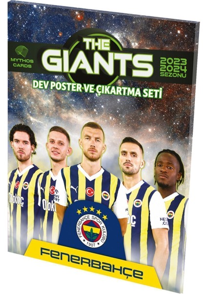 The Giants Fenerbahçe 2023-24 Lisanslı Büyük Poster ve Çıkartma Seti – Türkiye'de Üretilmiştir indirimleri