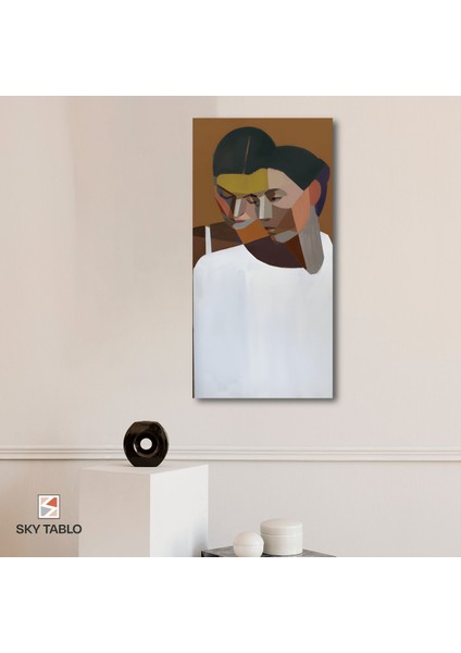 Birlikte Sessizlik Kanvas Tablo Modern Duvar Tablosu Ev Dekoru Ev Hediyesi
