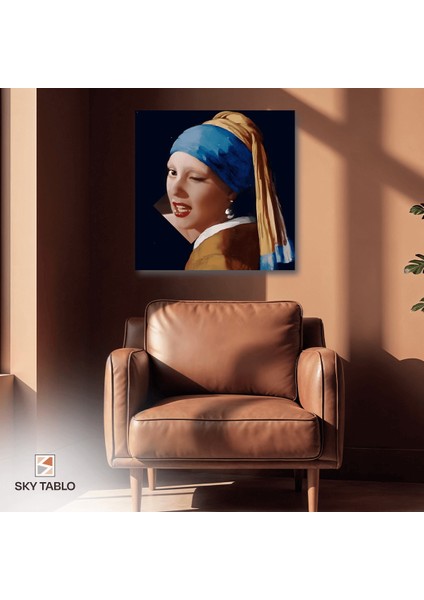 Zamanın Ötesinden Bir Bakış Kanvas Tablo Modern Duvar Tablosu Ev Dekoru Ev Hediyesi