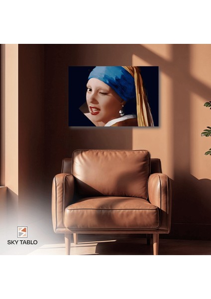 Zamanın Ötesinden Bir Bakış Kanvas Tablo Modern Duvar Tablosu Ev Dekoru Ev Hediyesi