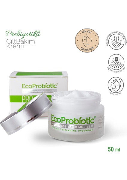 Pro+ Prebiyotik Formüllü Nemlendirici ve Onarıcı Cilt Kremi 50 ml – Tüm Cilt Tipleri İçin Günlük Bakım modelleri