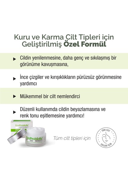 Pro+ Prebiyotik Formüllü Nemlendirici ve Onarıcı Cilt Kremi 50 ml – Tüm Cilt Tipleri İçin Günlük Bakım fırsatları