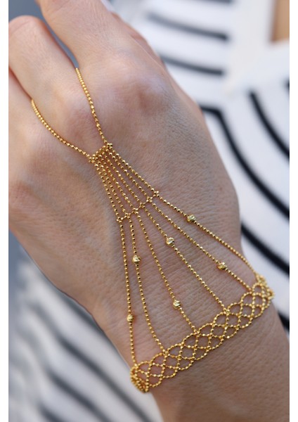 14 Ayar Altın Dorika Top Detaylı ve Zincir Sarkıtlı Şahmeran fırsatları