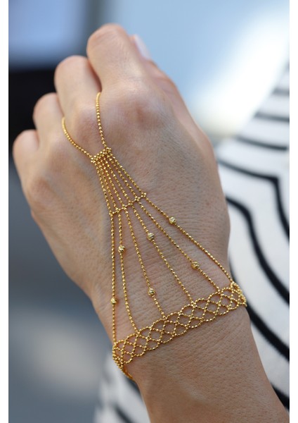 14 Ayar Altın Dorika Top Detaylı ve Zincir Sarkıtlı Şahmeran indirimleri