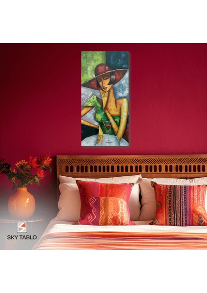 Düşüncenin Ruhu Kanvas Tablo Modern Duvar Tablosu Ev Dekoru Ev Hediyesi