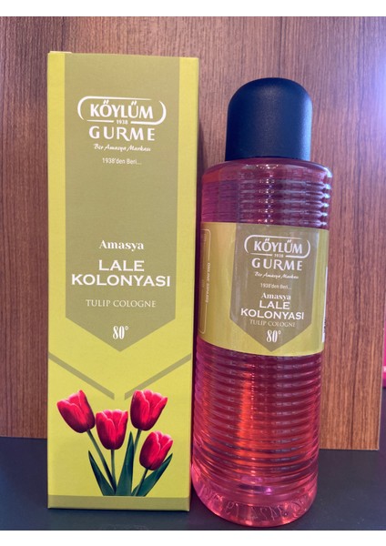 Lale Kolonyası 80 Derece 250 ml Plastik Şişe