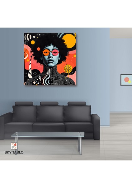 Galaksinin Kadını Kanvas Tablo Modern Duvar Tablosu Ev Dekoru Ev Hediyesi
