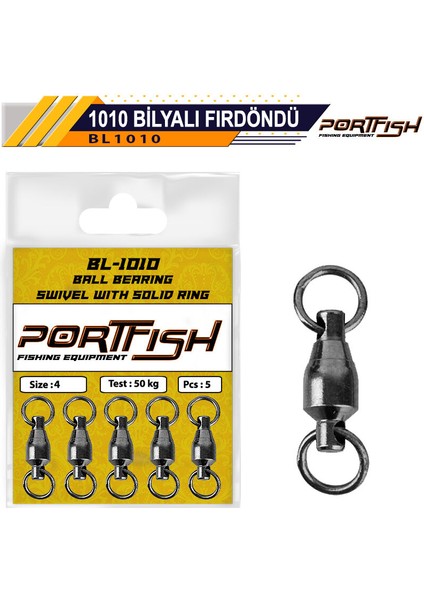 Portfish BL-1010 Bilyalı Fırdöndü
