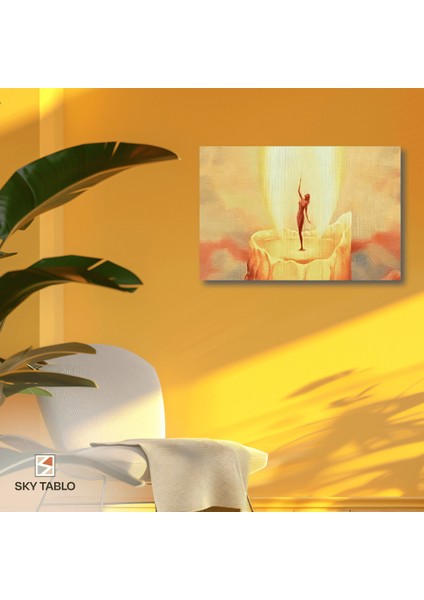 Aydınlanma Anı Kanvas Tablo Modern Duvar Tablosu Ev Dekoru Ev Hediyesi