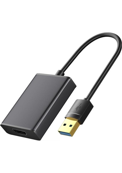USB 3.0’dan Hdmı’a Dönüştürücü Adaptör – 1080P Full Hd, Yüksek Hızlı 5gbps Veri Aktarımı, Aynalama & Genişletme Modu, Windows & Mac Os Uyumlu HD08