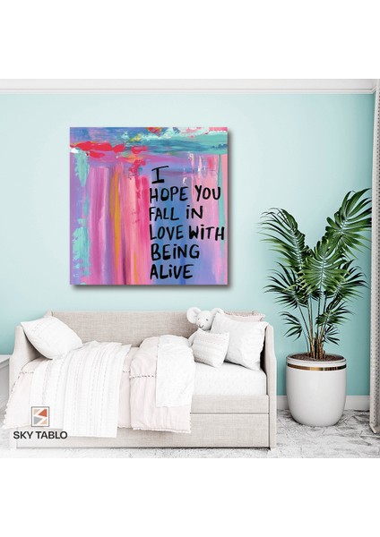 Sev Yaşamı Kanvas Tablo Modern Duvar Tablosu Ev Dekoru Ev Hediyesi