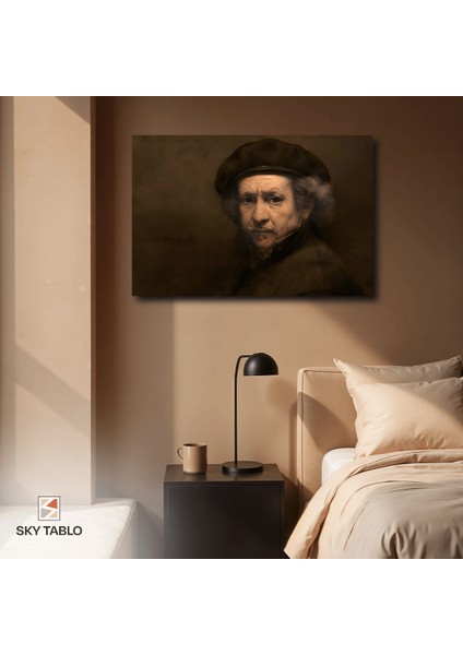 Rembrandt Portresi Kanvas Tablo Modern Duvar Tablosu Ev Dekoru Ev Hediyesi
