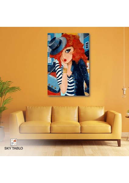 Bakışların Gücü Kanvas Tablo Modern Duvar Tablosu Ev Dekoru Ev Hediyesi