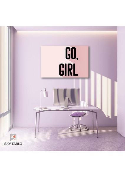 Kız Gücü Kanvas Tablo Modern Duvar Tablosu Ev Dekoru Ev Hediyesi