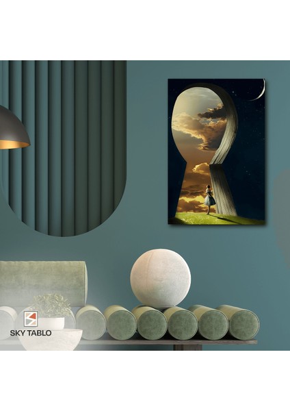 Düşler Kitabı Kanvas Tablo Modern Duvar Tablosu Ev Dekoru Ev Hediyesi