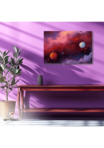 Yıldız Tozu Kanvas Tablo Modern Duvar Tablosu Ev Dekoru Ev Hediyesi