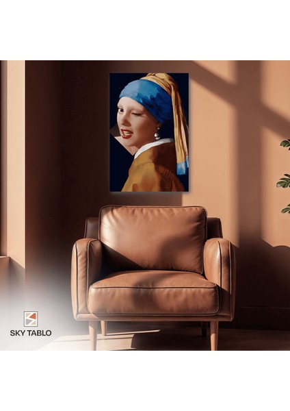 Zamanın Ötesinden Bir Bakış Kanvas Tablo Modern Duvar Tablosu Ev Dekoru Ev Hediyesi