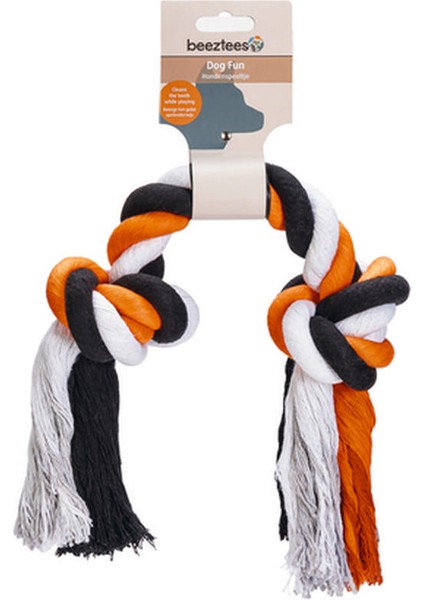 Köpek Oyuncağı, Diş İpi, Çift Düğümlü, 50 x 9 x 7,5 cm, 319 gr