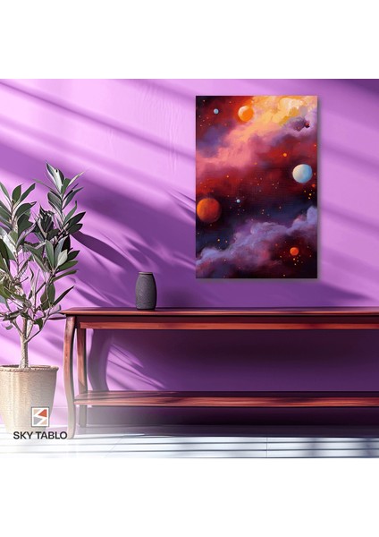 Yıldız Tozu Kanvas Tablo Modern Duvar Tablosu Ev Dekoru Ev Hediyesi