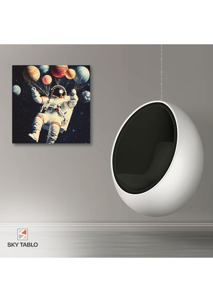 Gezegen Balonları Kanvas Tablo Modern Duvar Tablosu Ev Dekoru Ev Hediyesi