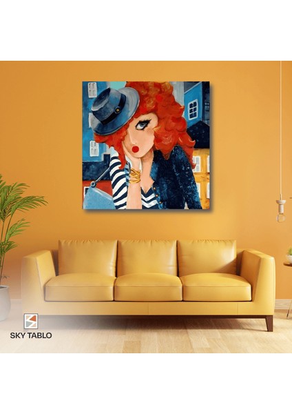 Bakışların Gücü Kanvas Tablo Modern Duvar Tablosu Ev Dekoru Ev Hediyesi