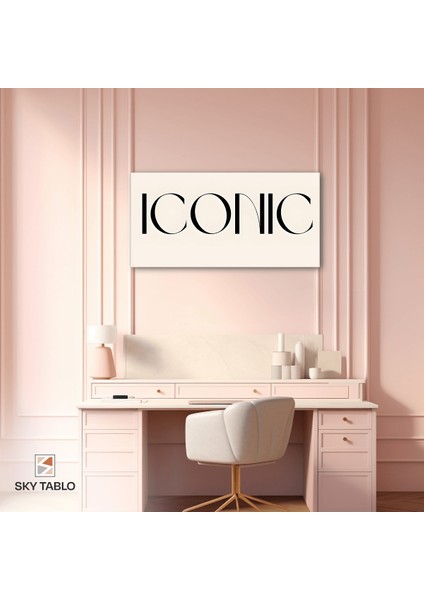 Ikonik Zarafet Kanvas Tablo Modern Duvar Tablosu Ev Dekoru Ev Hediyesi