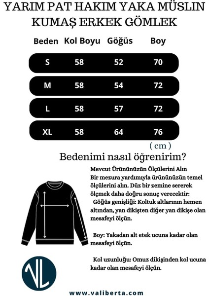 Yarım Pat Hakim Yaka Oversize Müslin Kumaş Gömlek - Soğuk Mavi