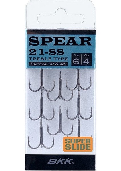 Spear-21 Ss Üçlü Olta Iğnesi 5 7 Pcs