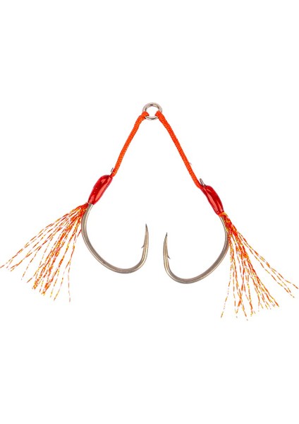 Alpha Point Ruthless Slow Flash Asist Olta Iğnesi A-Assıst4 Tıtan Steel No:1/0 - 2li