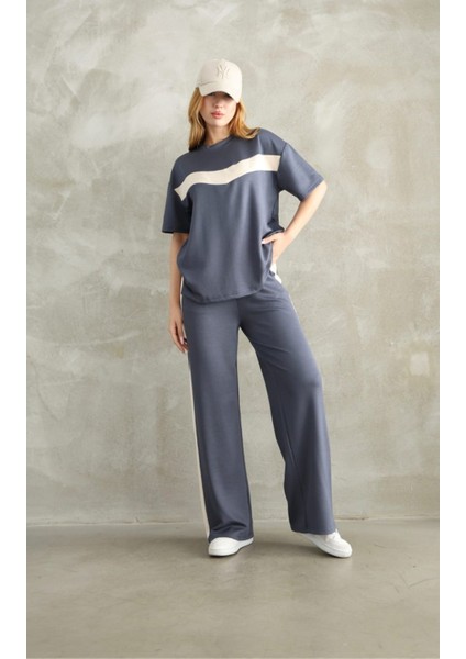 Kadın Modal Kısakol Eşofman Takım Rüzgara Dayanıklı Örme Kumaş 2'li Set modelleri