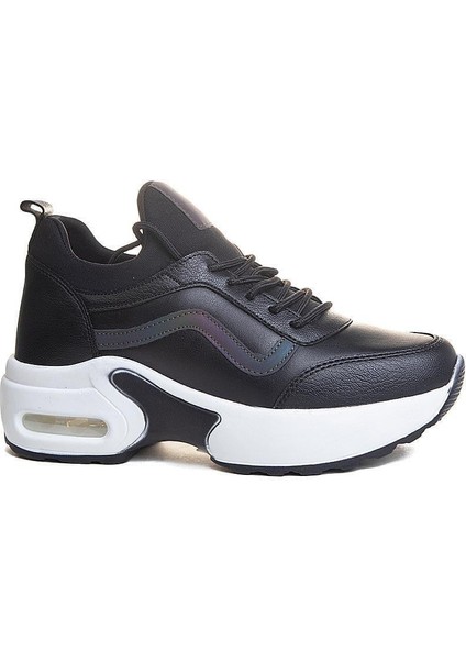 121 Siyah-Beyaz Kadın Spor Sneaker indirimleri