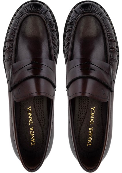 Erkek Hakiki Deri Kahverengi Loafer Ayakkabı 987 231 Erk Ayk SK25-26 Kahve Dr indirimleri