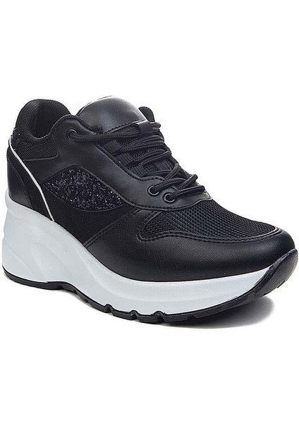 185 Siyah-Beyaz Kadın Spor Sneaker fiyatları