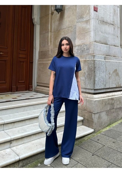 Garnili Terikoton Süs Düğmeli Eşofman Takımı indirimleri