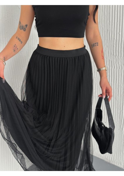 Beli Lastikli Etek Ucu Misinalı Piliseli Tüllü Etek fiyatları