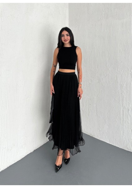 Beli Lastikli Etek Ucu Misinalı Piliseli Tüllü Etek indirimleri