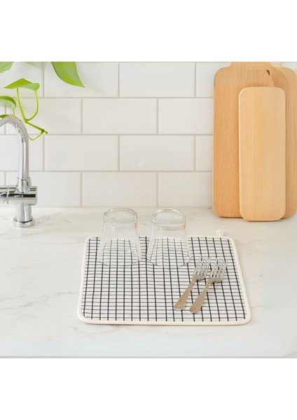 Çizgili Bulaşık Kurutma Örtüsü 242263