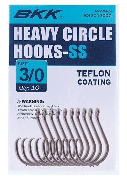 Ss Heavy Circle Olta Iğnesi 1/0 8 Pcs