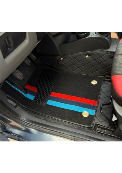 Renault Clio 4 2007 Sonrası Aracına Özel 8d Çift Katmanlı Havuzlu Paspas Takımı