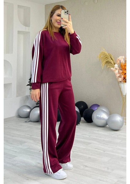 Modal Kumaş 4 Şeritli Eşofman Takımı fiyatları