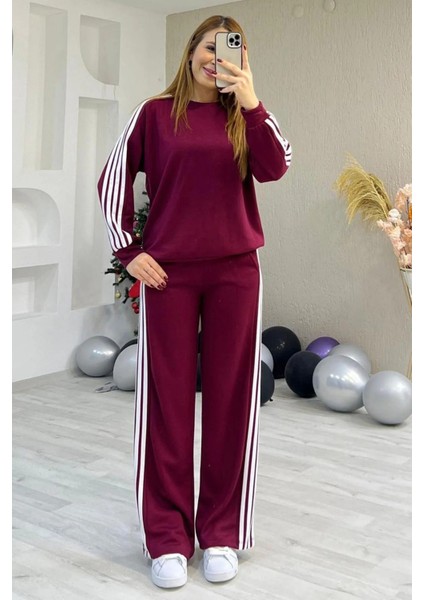 Modal Kumaş 4 Şeritli Eşofman Takımı indirimleri