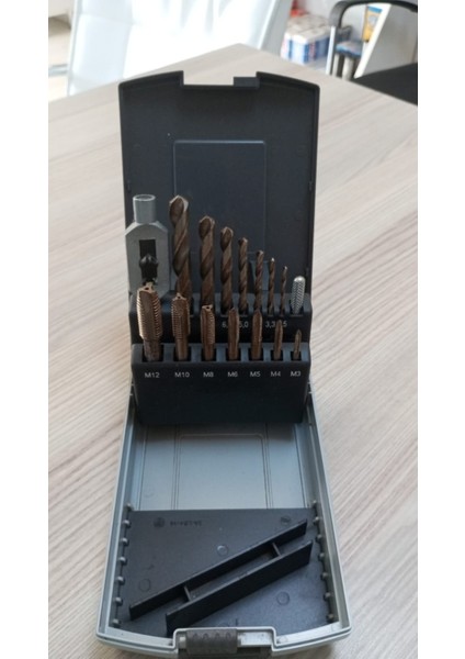 Klavuz Matkap ve Klavuz Kolu Seti 15 Parça indirimleri