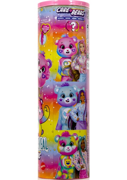 Sevimli Ayıcıklar® Barbie® Cutie Reveal™ Bebek Barbie Cutie Reveal Sevimli Ayıcıklar Bebek ve Aksesuarları, Dost Ayıcık ve 10 Sürpriz Içeren 2. Seri JFV60