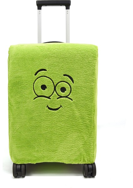 Legosh Şaşkın Yüz Desenli Bavul-Valiz Koruyucu Kılıf (Orta Boy) modelleri
