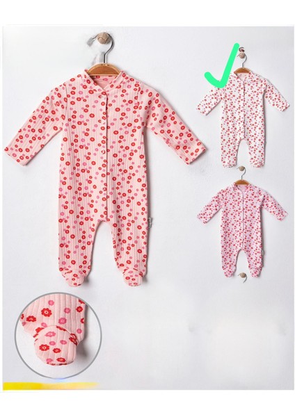 &100 Pamuk Çicek Desenli Bebek Tul modelleri