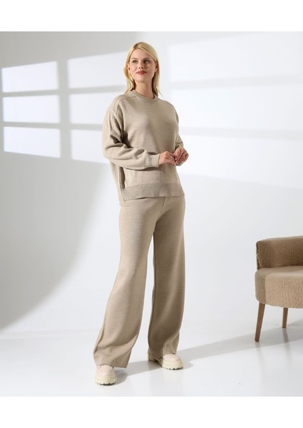 Minimalist Klasik Basic Triko Takım