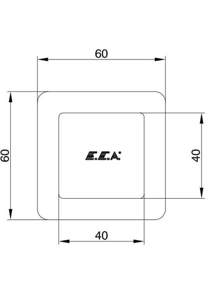 Eca Caro Ankastre Ara Kesme Valfi (G 1/2") 102151033 fiyatları